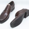 Formal Italian Men’s Leather Laced Shoes-Classic Brown