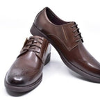 Coffee Brown Men Official Shoes