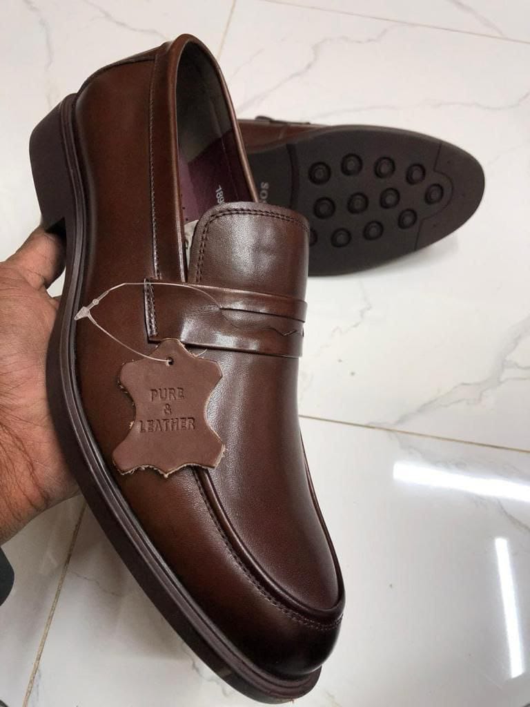 Coffee Brown Men’s Official Shoes
