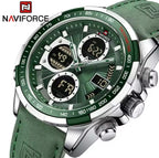 NAVIFORCE GENTS WATCH #9197S (Leather)