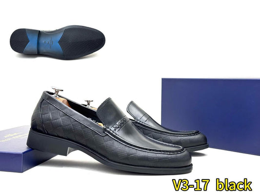 Men’s Black & Brown Official Shoes