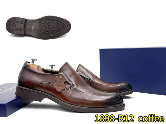 Men Official Black Shoe -No Lace