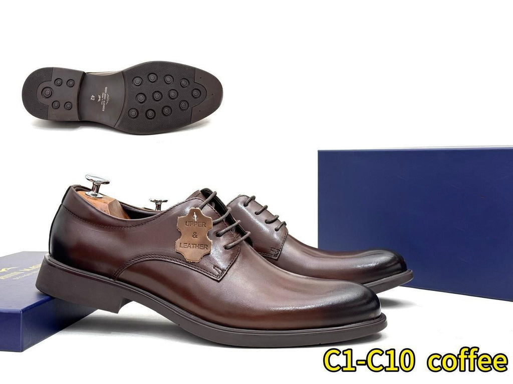 Brown Leather Shoes for Men